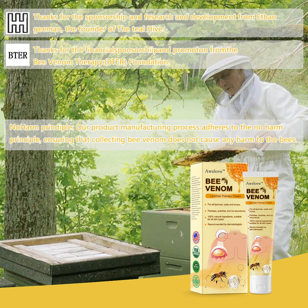 Awzlove™ Bee Venom Lipomas Therapy Cream (Doctor recommended and effective)🐝